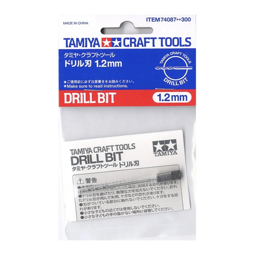 Tamiya 74087 модель сверла 1 2 мм хобби режущие инструменты Аксессуары RC