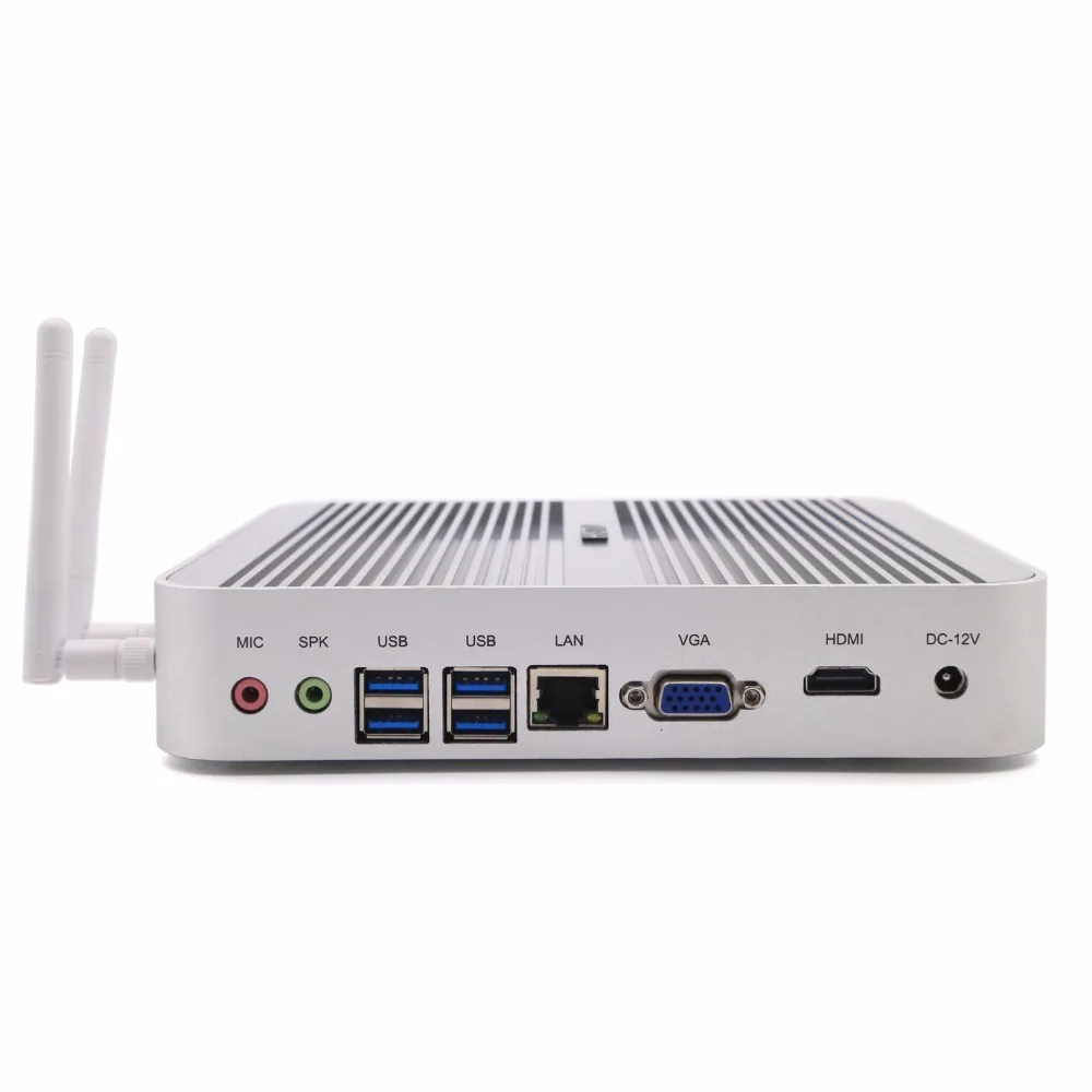 Hystou 3 года гарантии ПК Intel NUC i5 I3 I7 безвентиляторный мини Win/10 микро настольный