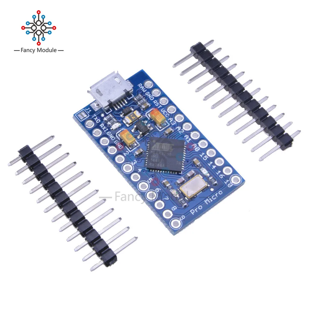 Плата Micro USB ATmega32U4 Pro 3 В 8 МГц модуль для Arduino/Leonardo ATMega 32U4 контроллер Pro-Micro замена