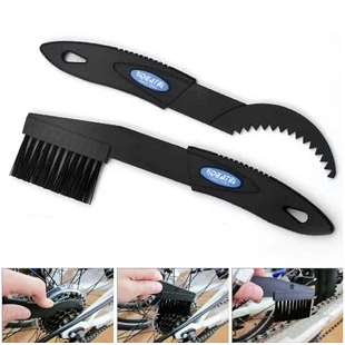 

Set 2xpcs Bicycle Cycling Chain Clean Brush Cleaning Outdoor Mountian Bike wash Cleaner Scrubber Tool R0025