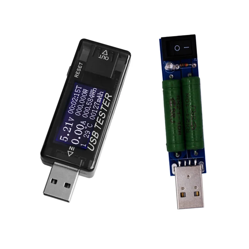 8 в 1 USB Тестер Цифровой вольтметр напряжение тока Амперметр детектор Банк питания