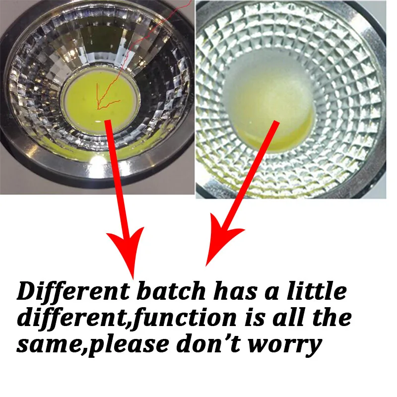 Точечный светильник epistar Встраиваемый светодиодный потолочный с COB чипом