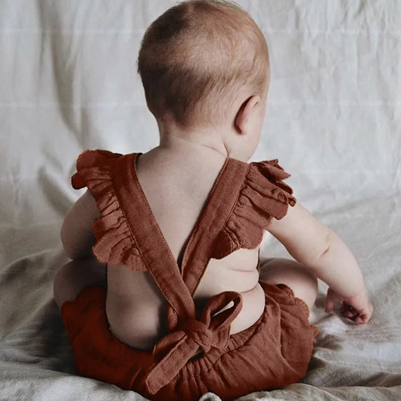 Брендовые детские комбинезоны Новинка Детский комбинезон розового и белого