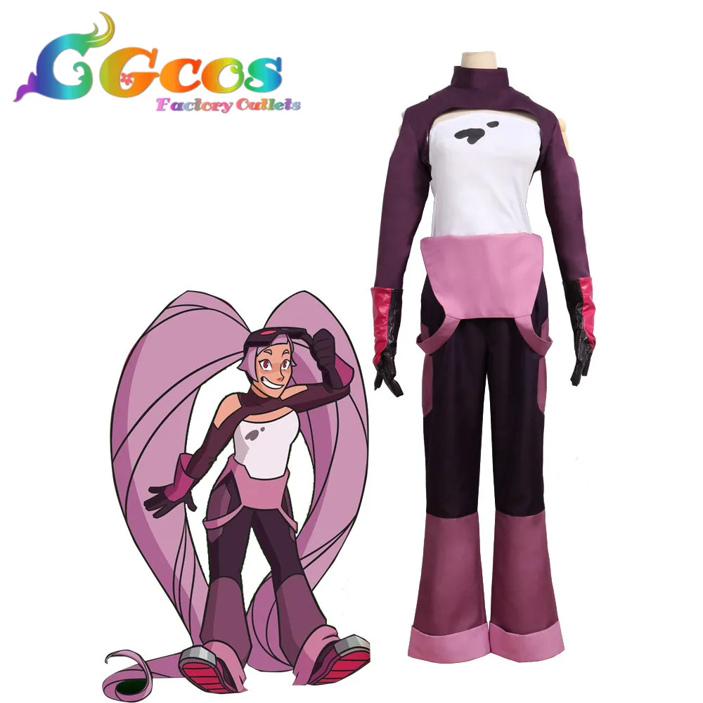 CGCOS/бесплатная доставка карнавальный костюм She Ra And The princess Of power Entrapta костюмы