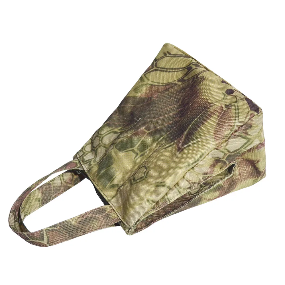 Незаполняемая камуфляжная сумка для фотосъемки с зернистой сумкой поддержка