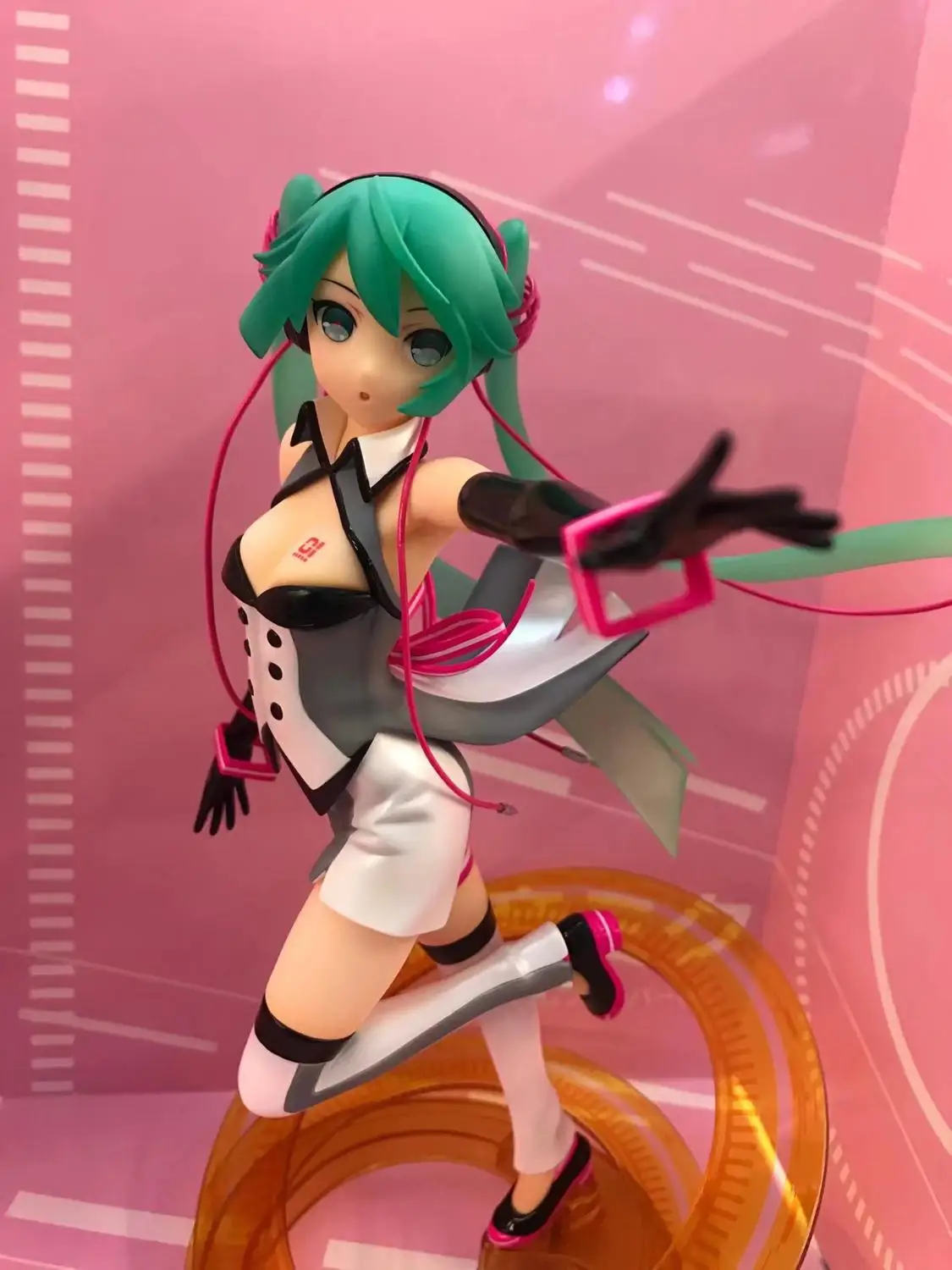 GZTZMY Аниме Хацунэ Мику фигурка Dream Fever. Кукла из ПВХ экшн коллекция игрушки для