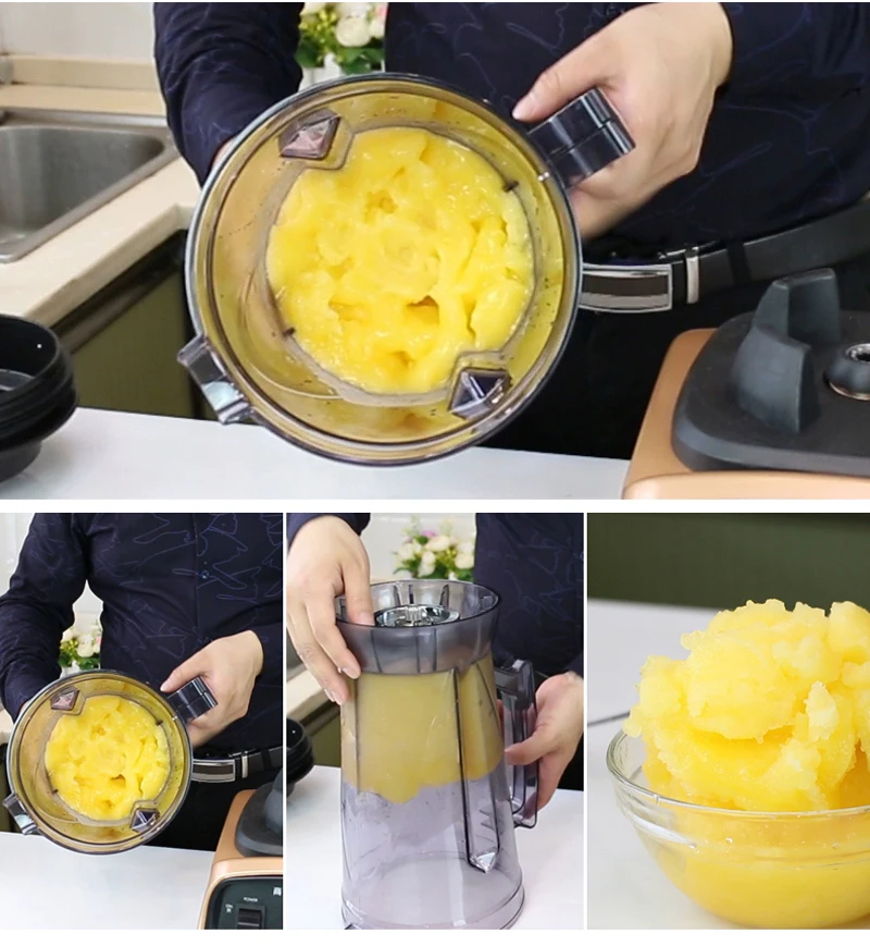 2800 Вт BPA бесплатно 3.3HP 4L Сверхмощный коммерческий блендер профессиональный мощный блендер миксер соковыжималка кухонный комбайн Япония лезвие