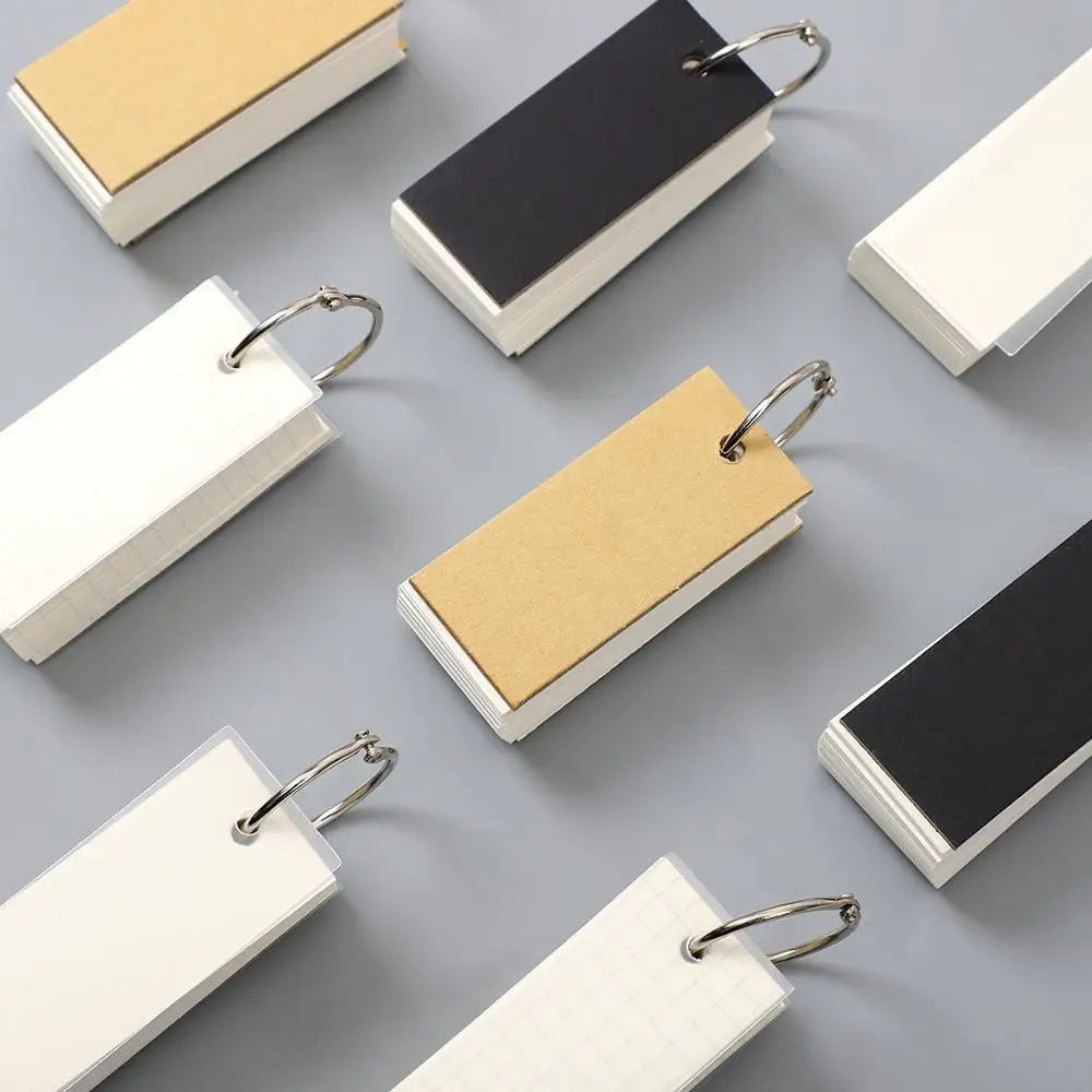 1 шт. мини блокнот с кольцом пряжкой|Блокноты| |