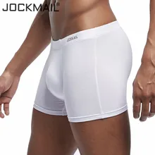 JOCKMAIL กางเกงขาสั้นบุรุษชุดชั้นในนุ่ม Cuecas นักมวย Modal เซ็กซี่กางเกงบุรุษนักมวยกางเกงขาสั้น Plus ขนา...