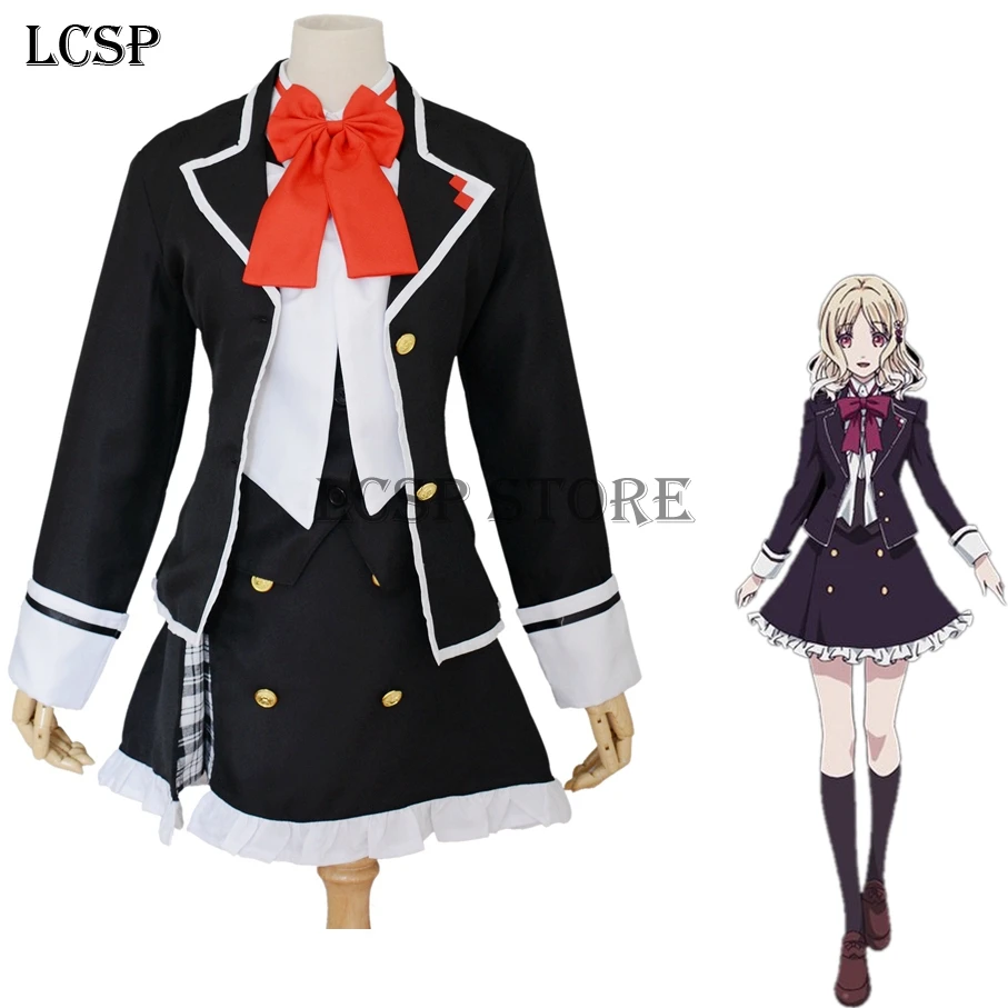 LCSP костюм для косплея комори Юи влюбленных японское аниме школьная форма