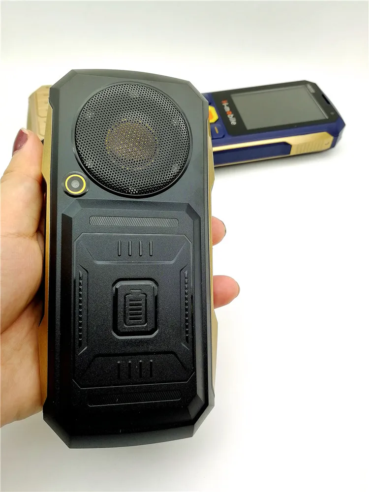 Волшебные голосовые сотовые телефоны 2," четыре sim-карты с FM Java Bluetooth 20000 мАч двойная камера супер большой фонарь, телефон H-Mobile H8000