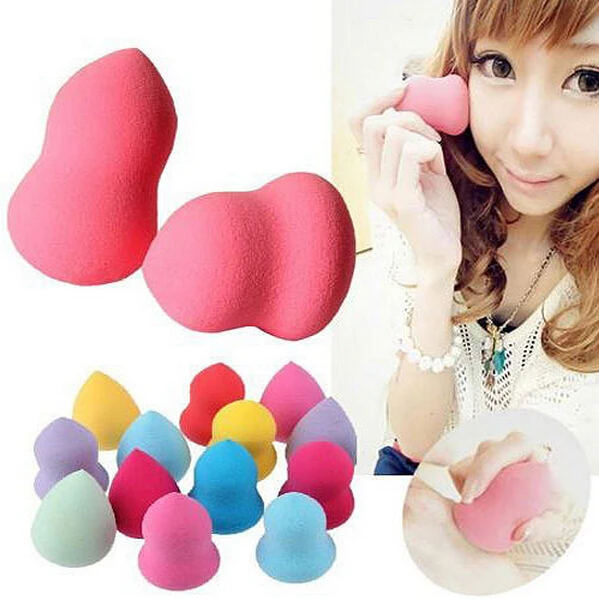 500 шт. смешивание губок под макияж косметическая пудра безупречная инструмент