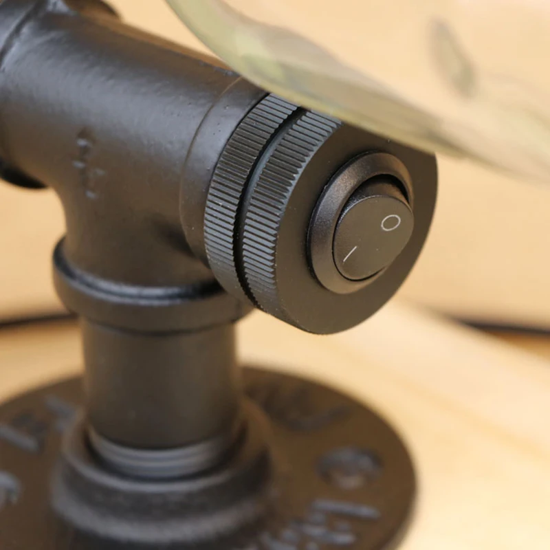 Современный абажур бутылка включает в себя G4 Настольная лампа с переключателем