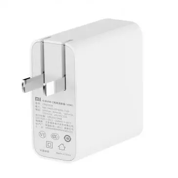 Оригинальный Xiaomi Mi USB C зарядное устройство 45 Вт Max Smart выход type порт PD 2 0 Быстрая