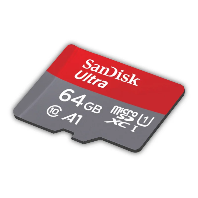 Sandisk UItra Micro SD карта 32 Гб 64 128 ГБ TF 100 МБ/с./с. C10 флеш памяти 256 Microsd SDHC/SDXC Для телефона