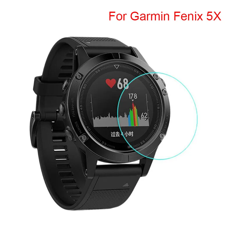 Прозрачная защитная пленка для экрана из ТПУ с защитой от ударов Garmin Fenix 3 HR 5X Fenix5x
