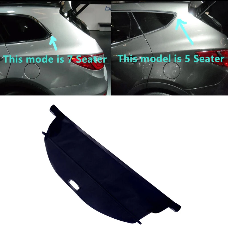 Защитный чехол для Hyundai Santa Fe Sport XL 2013 2014 2015 2017 2018 черный багажника|Лепнина