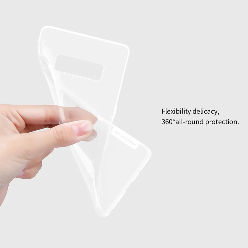 Note 8/9 case Nillkin Nature Transparent Clear Soft silicon TPU Protector back cover for samsung galaxy note 8 6.32'' |