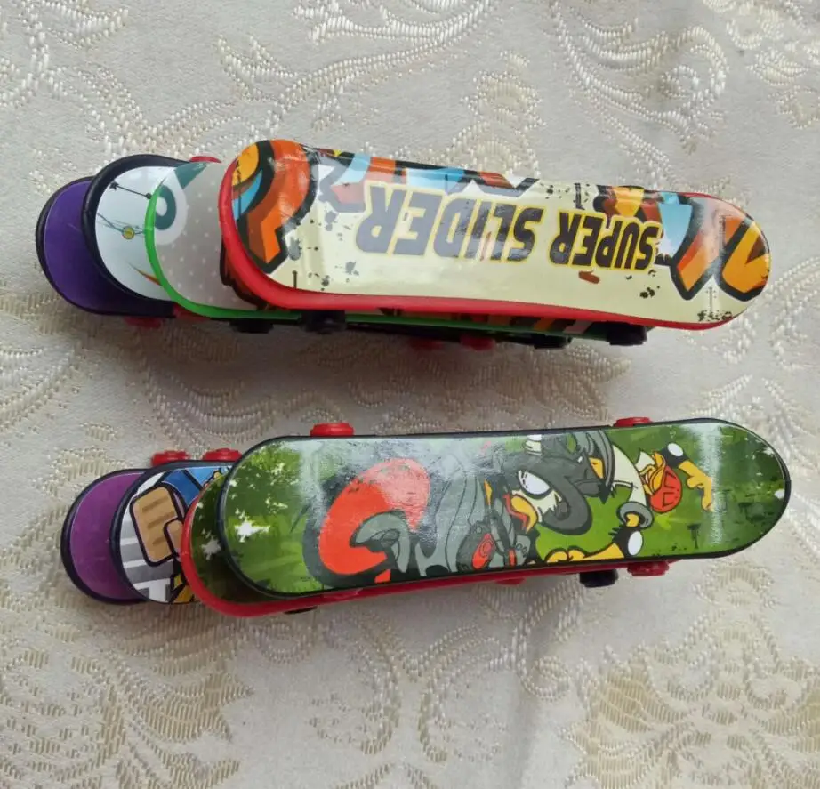 8 шт. фингерборд мини-скейтборд для Tech Deck сплав скраб скутер пальца скейтборд