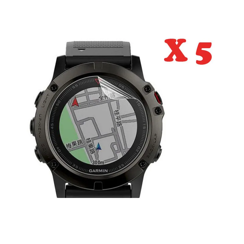 Ультра четкие, HD мягкая защитная пленка для Garmin Fenix 5X Fenix5x защита дисплея полная защитная крышка экрана(не стекло