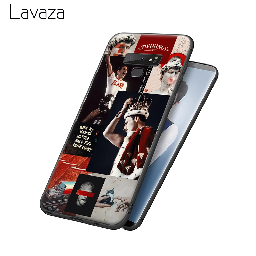 Мягкий чехол Lavaza Freddie Mercury Queen band для Galaxy A3 A5 2016 2017 A6 plus A7 A8 A9 J6 2018 A10 30 40 50 70 |