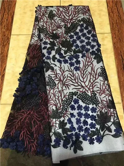 2018 Latest French Nigerian Laces Fabrics High Quality Tulle African Fabric Wedding Lace | Дом и сад