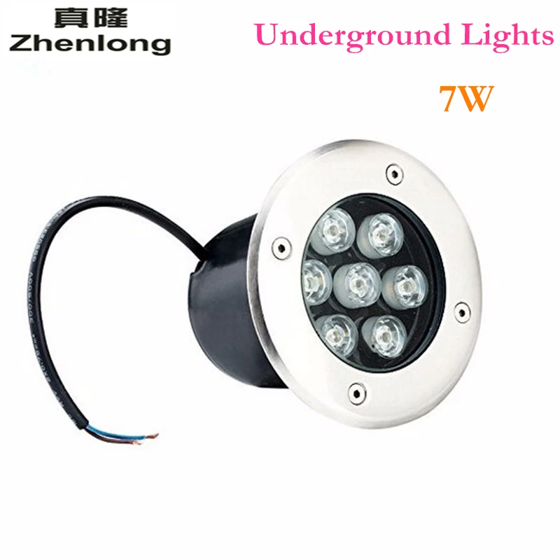 

IP67 7 Вт светодиодный подземный светильник, напольный светильник для сада, дорожки, уличный подземный светильник, светильник для двора, ландш...