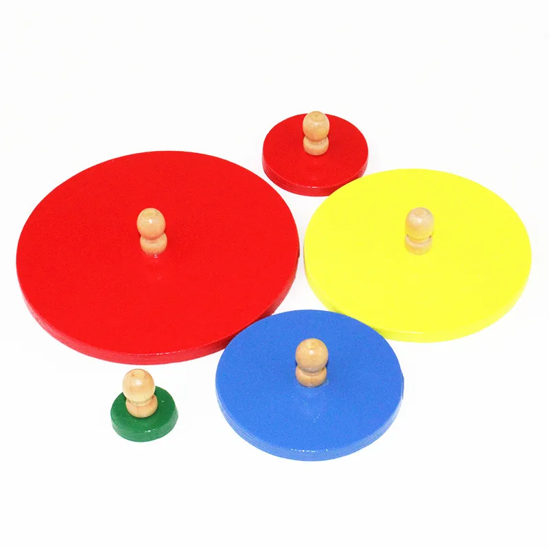 Детская игрушка Монтессори круглая доска для дошкольного раннего обучения