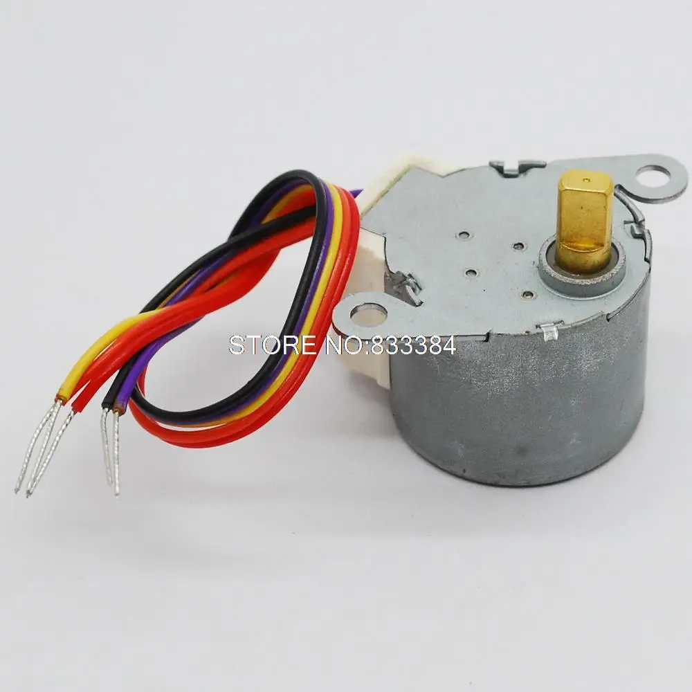 5 шт. новый оригинальный 24BYJ-48 4-фазный 5-проводной DC12V шаг тактовый шаговый