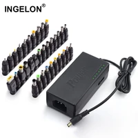 ingelon 34pcs universal power adapter 96w 12v to 24v adjustable portable charger for lenovo dell toshiba hp asus acer laptops