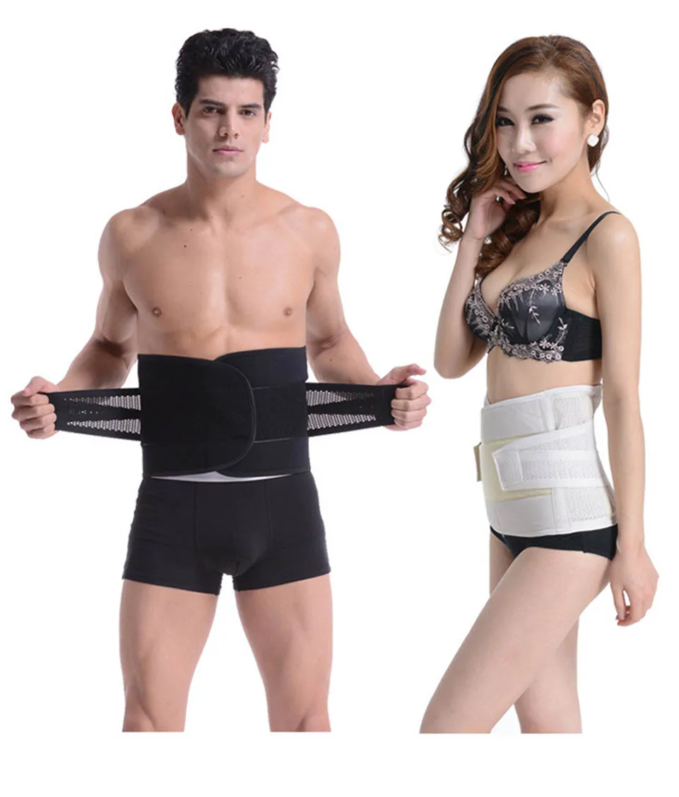 

Ортопедический пояс для поддержки поясницы, Регулируемый Медицинский бандаж для спины, сетчатый Корректор осанки