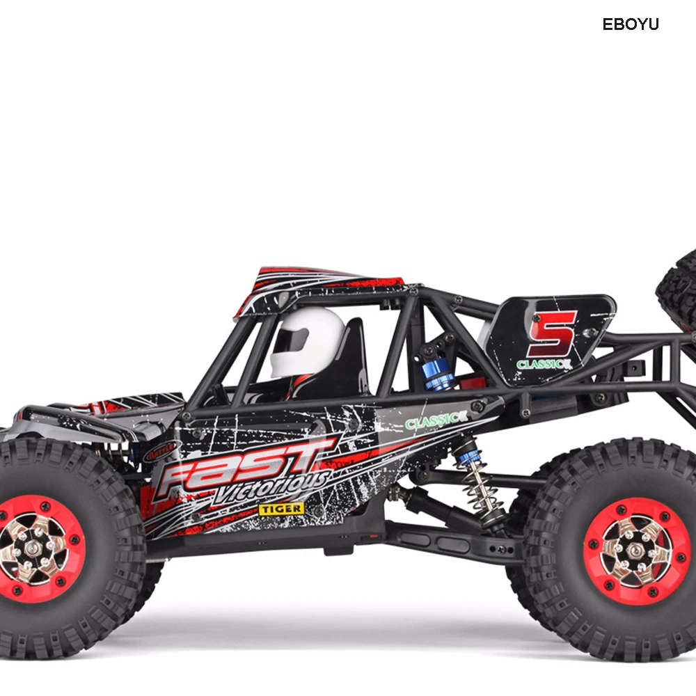 WLToys 2,4 ГГц 50 км/ч внедорожник игрушка радиоуправляемая летучая мышь автомобиль 1/12 пропорции RC грузовик 4WD высокоскоростной гоночный автомобиль