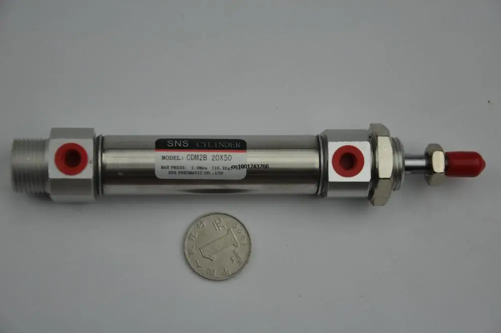 Пневматические компоненты CDM2B20 * 50 Rc 1/8 ''SNS серия CDM2 мини цилиндр из