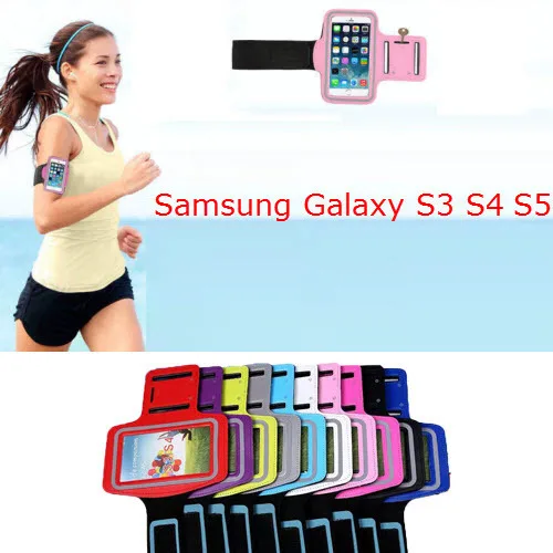 Абсолютно новые чехлы для телефонов Brassard Sport Running Gym Armband Case Holder bragalete Deportivo samsung Galaxy