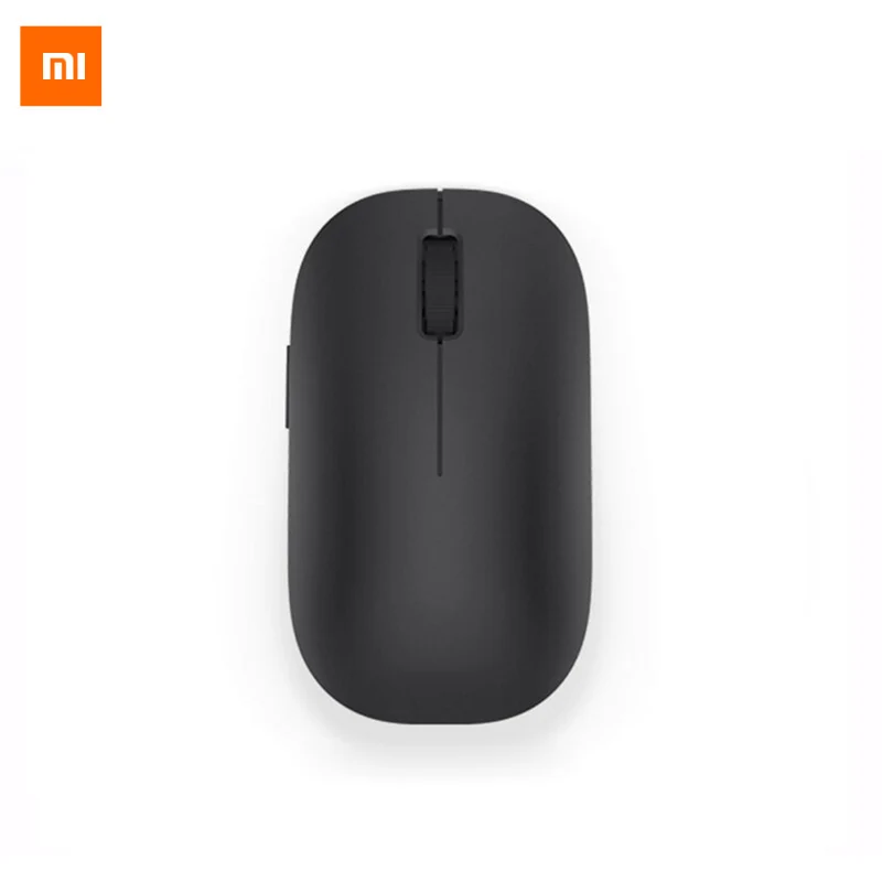 Новые оригинальные Xiaomi Mi беспроводная мышь черный 2 4 ГГц 1200 точек/дюйм