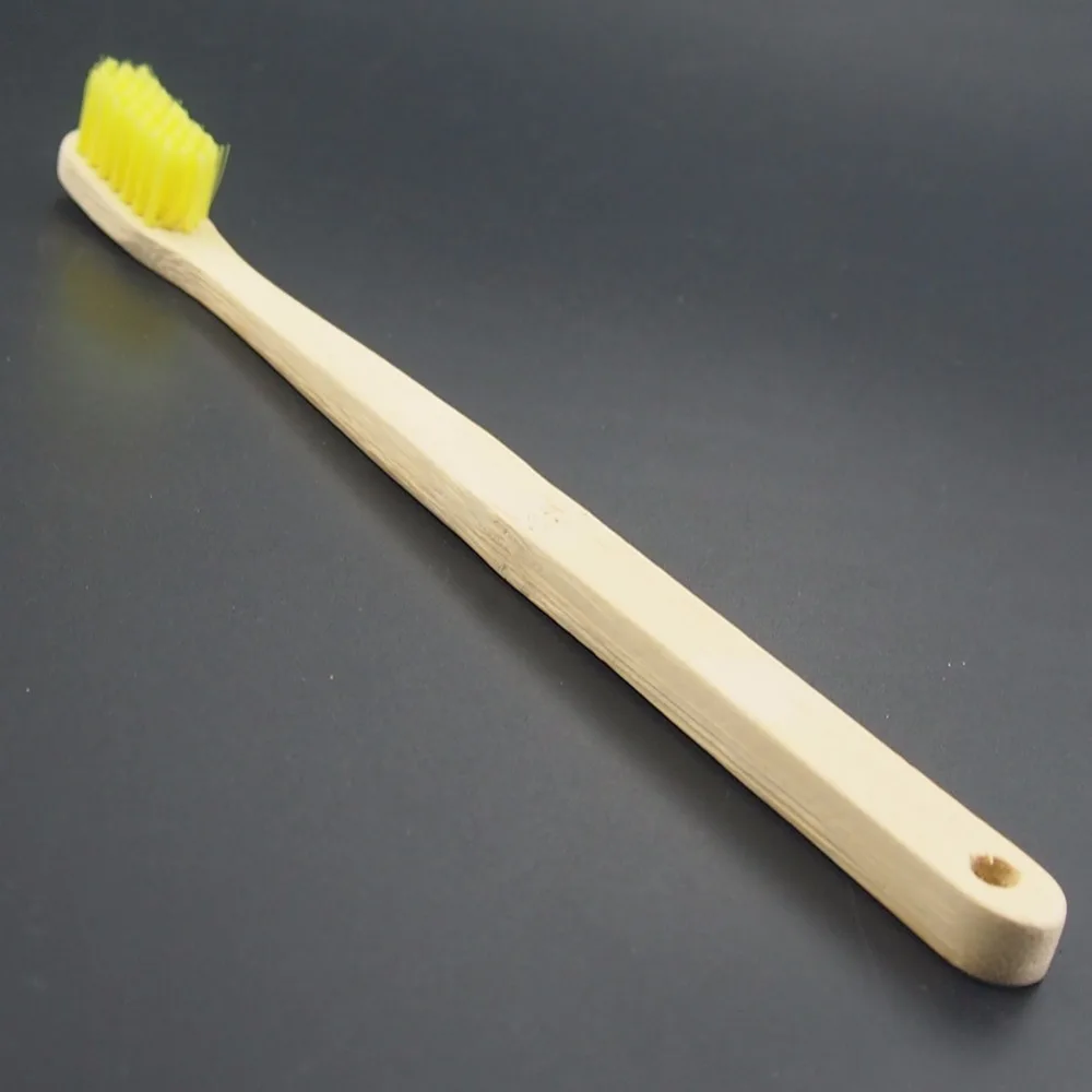 Бамбуковая зубная щетка DR.PERFECT 2 шт./лот натуральная мягкая из бамбукового угля