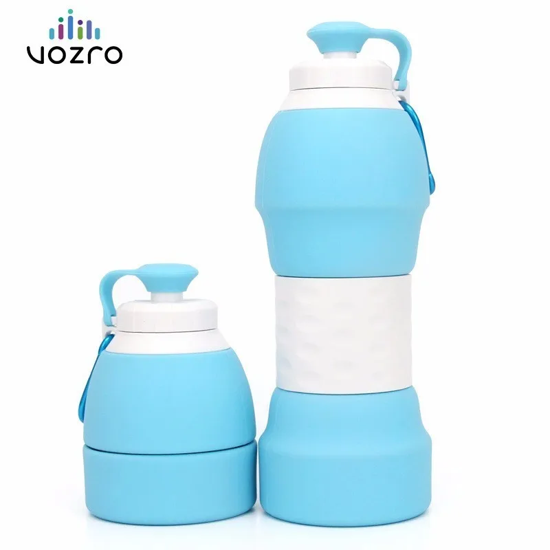 VOZRO 580 мм бутылки для воды моя бутылка напитков. Шейкер Botella Botellas Bouteille Garrafa Termica