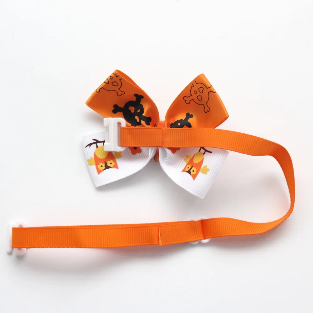 

50Pcs Handmade Halloween Dog Bow Tie Pumpkin Dogs Bows Ties 6033007 Pet Accessories Wholesale