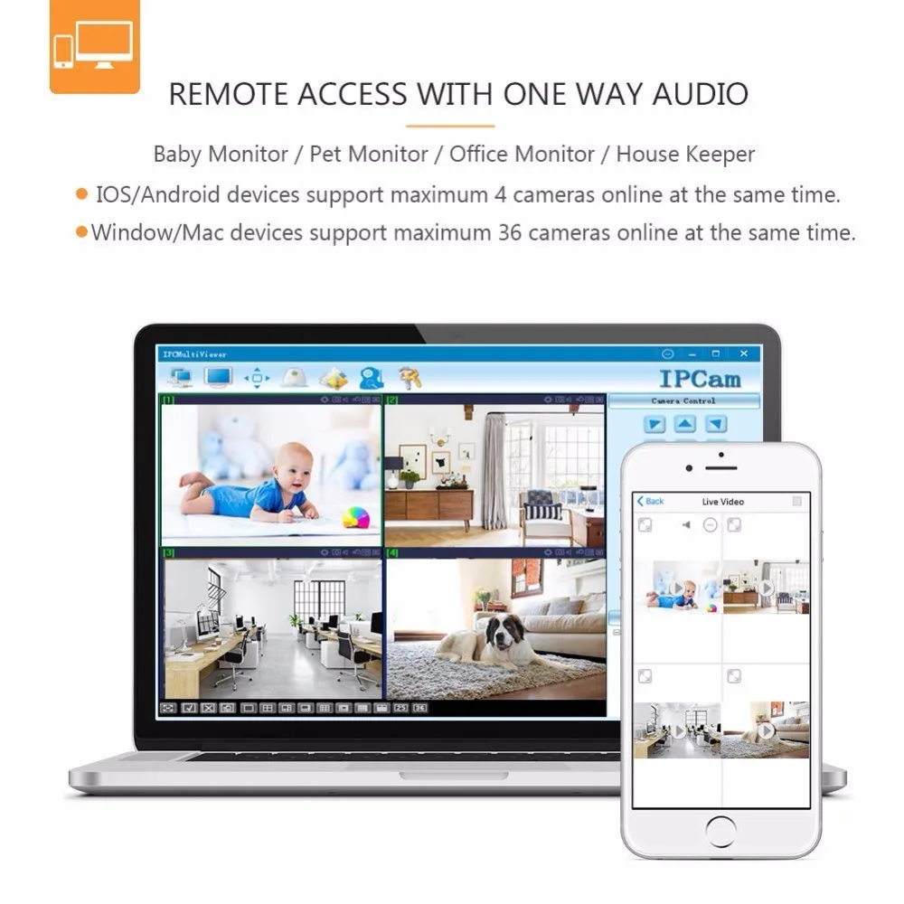 Wi Fi HD 1080P мини камера беспроводная домашняя безопасности няня детские мониторы с