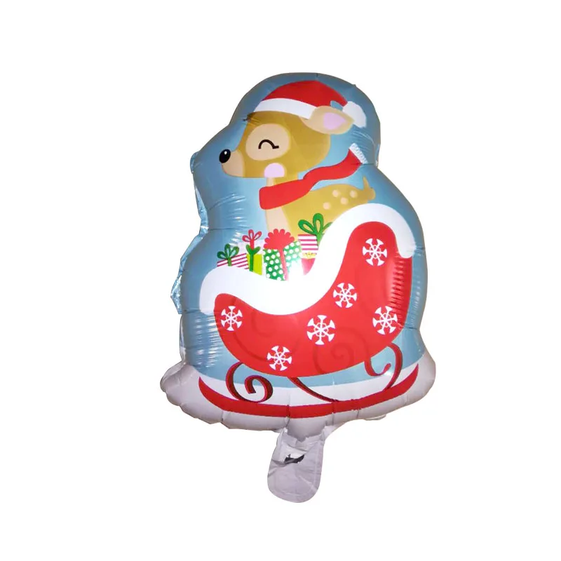 Мини Рождественские шары Navidad Единорог Globos для рождественской вечеринки