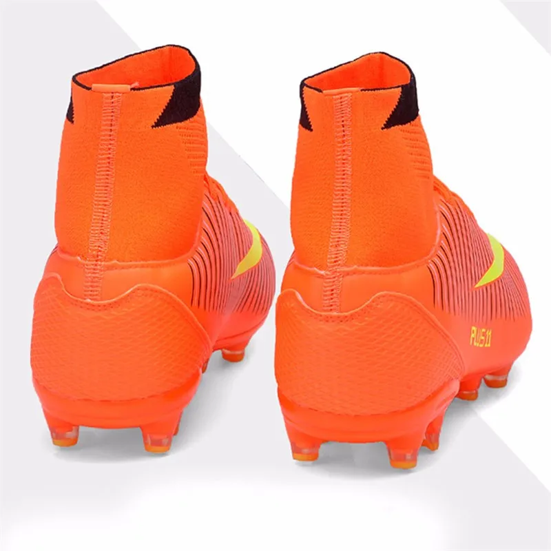Новые мужские уличные футбольные бутсы для взрослых высокие TF FG тренировочные