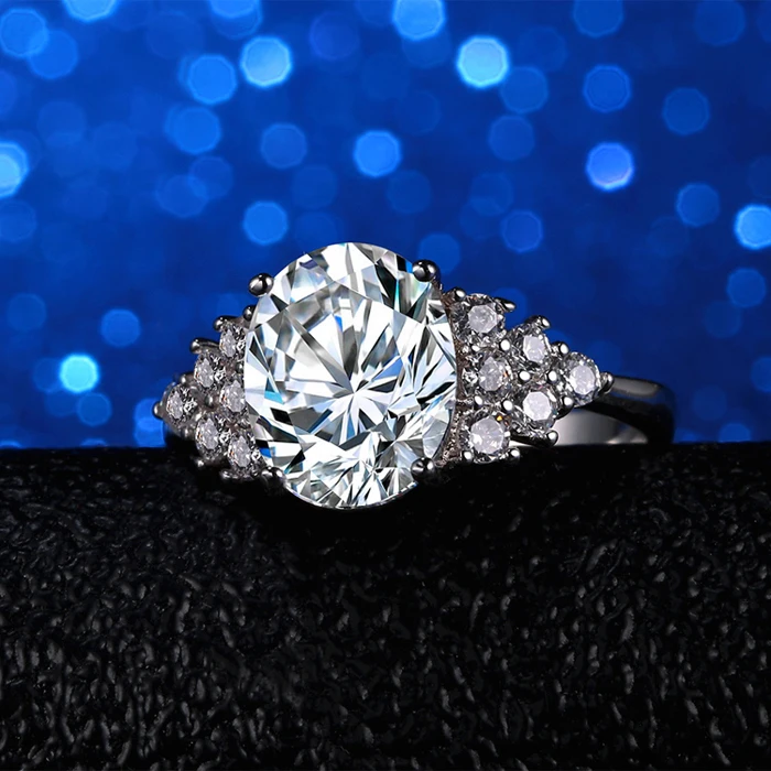 Роскошное обручальное кольцо YINHED из стерлингового серебра 925 пробы на годовщину