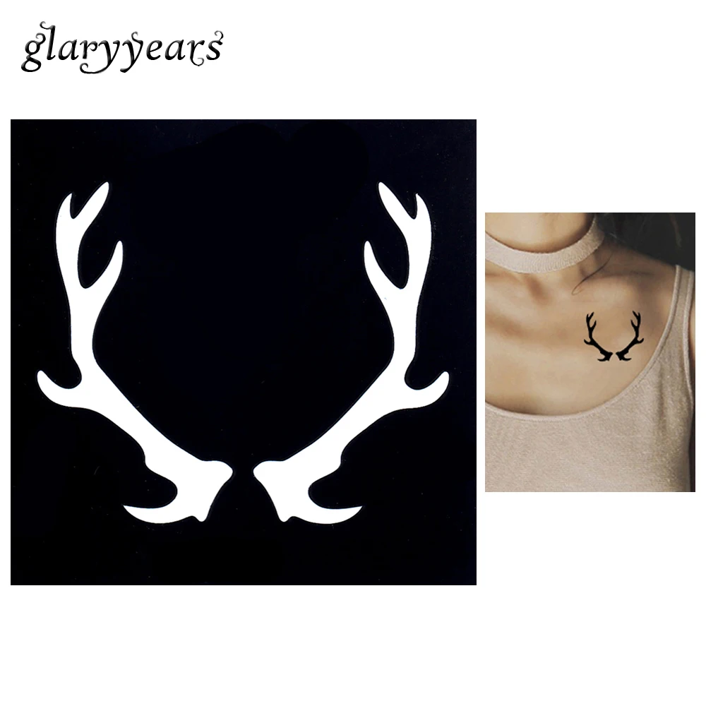 Хит продаж 1 лист Временная Аэрограф маленький трафарет для татуировки хной