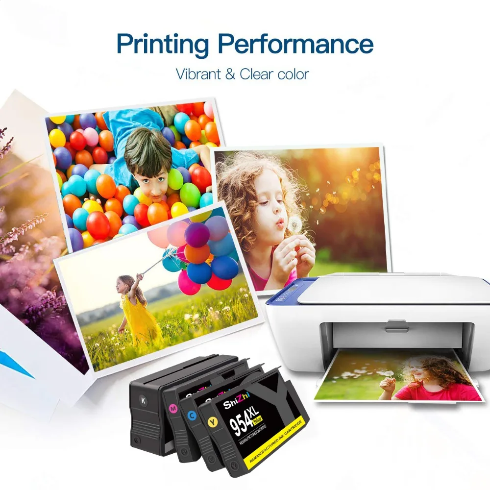 SHIZHI 954xl Замена чернильных картриджей для HP 954 XL OfficeJet Pro 7740 8210 8710 8715 8716 8720 8725 8730 8740