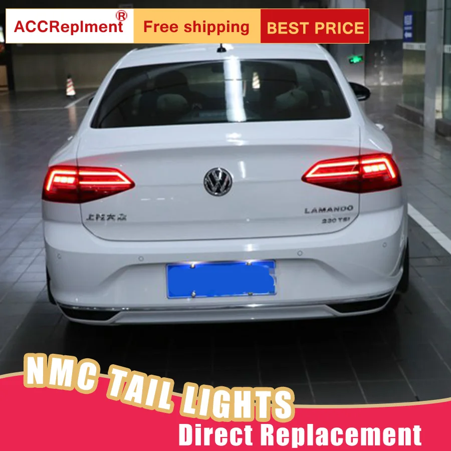 Автомобильный Стайлинг светодиодный задний фонарь для VW NMC Lamando светильник s 2015 2018