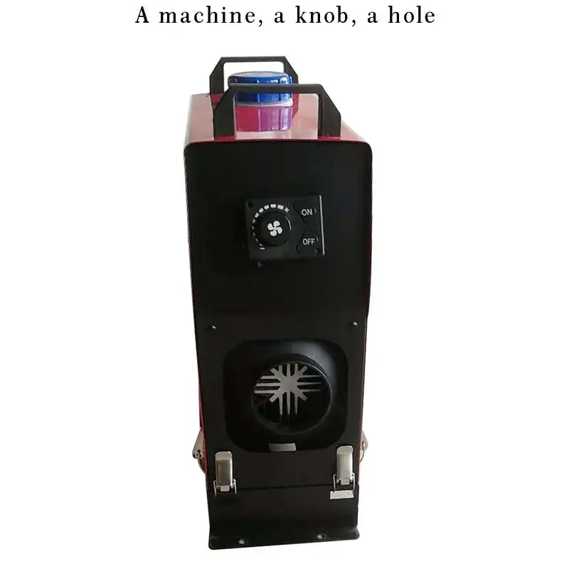 12v One Hole Автомобильный обогреватель с одним отверстием, четыре отверстия, топливный обогреватель, 12 В, 24 В, 5000 Вт, дизельная Встроенная рукоятка для станка с ЖК-дисплеем - Название цвета: 12v One Hole