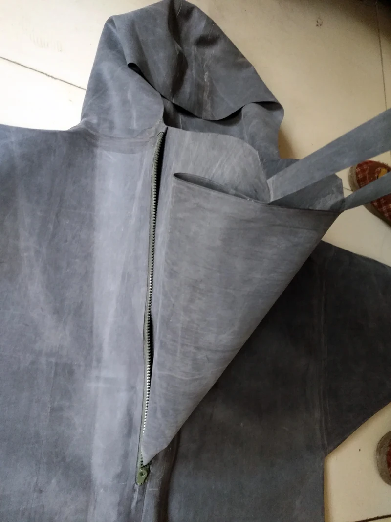 Дышащие нагрудные сапоги с носками Черные Резиновые чулки на молнии для рыбалки