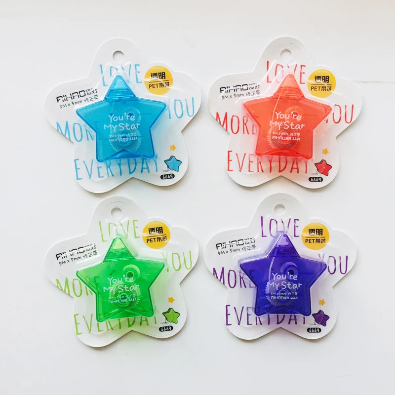 Корректирующая лента для пентаграммы 5 метров милый каваи красочная звезда