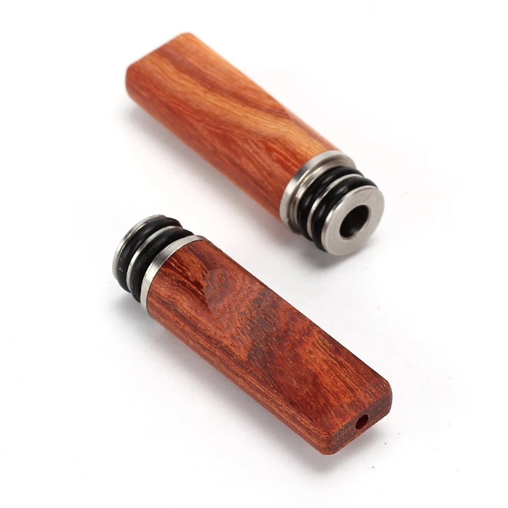 Катушка Father деревянный плоский мундштук капельный наконечник из нержавеющей