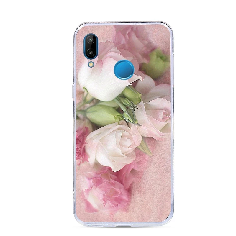 Чехол с мультяшным рисунком для телефона Huawei P20 Lite задняя крышка P 20 Pro Plus Nova 3e lite